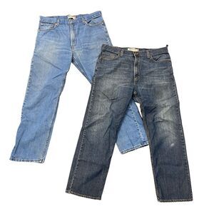 Lot 2 Pair Vintage Levis 505 Jeans Mens 40x32 READ WEAR